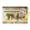 Hout - Keukengerei - Stilleven - Tegels Placemat vinyl groot -zzzproduct_Kitchenyeah-website