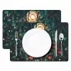 Vos - Mozaïek - Bos - Maan Placemat vinyl groot -zzsfeer2_Kitchenyeah-website