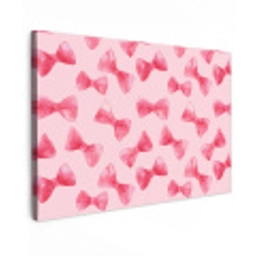 Strikken - Aquarel - Roze canvas 2cm klein 34 -z3d