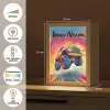 Monstertruck - Auto - Jongens - Kleurrijk Light Box met kabel (Kinderlampje) klein -USP_NL