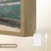 Boot - Zandstrand - Zee Light Box met batterij (Wandlamp) middel -USP_websiteoplaadbaarNL
