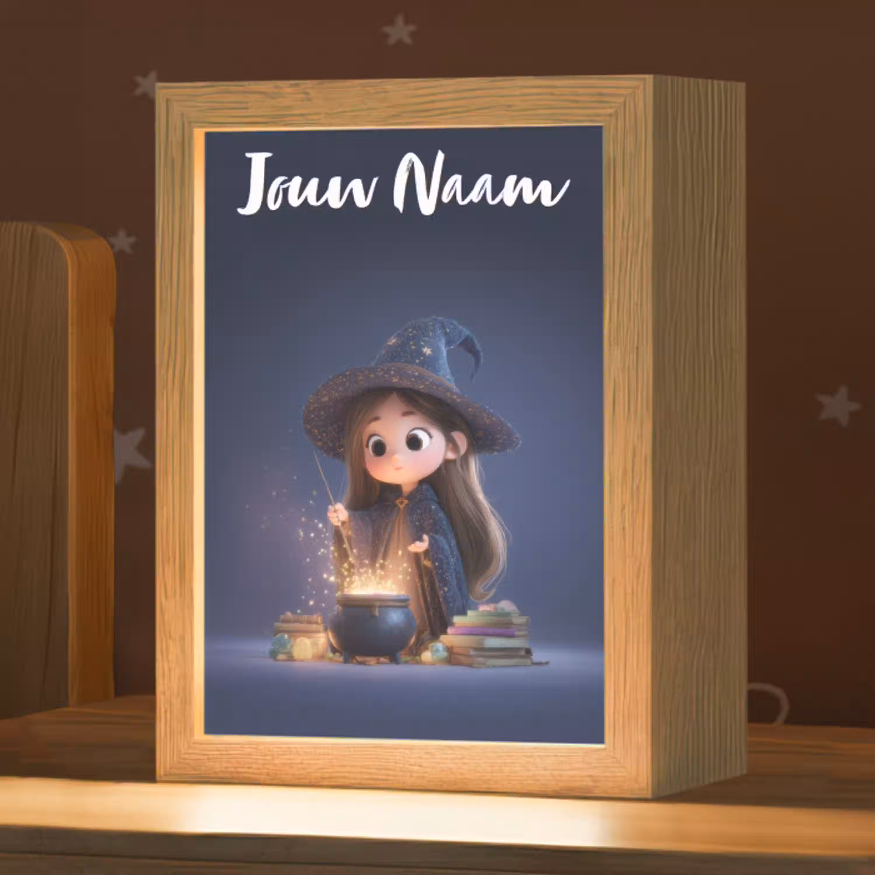 Tovenares - Magisch - Blauw - Toveren Light Box met kabel (Kinderlampje) klein -zzz_3d_website