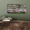Hortensia’s - Stenen - Muur - Bloemen plexiglas 5mm klein -sfeer3