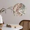 Edelsteen - Marmer - Natuur - Abstract Wandcirkel behangsticker klein -sfeer3