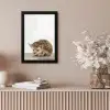 Egel - Dieren - Kinderen - Jongens - Meisjes fotolijst zwart zonder passe partout klein -sfeer5