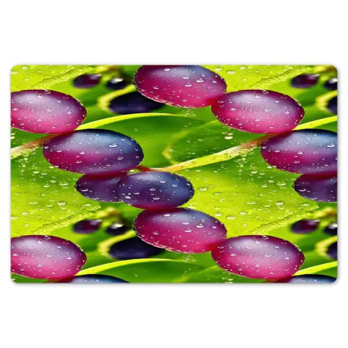 Bessen - Paars - Groen - Dauw Placemat vinyl groot 368 -zzsfeer1_Kitchenyeah-website