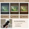 Natuur - Bomen - Bos - Groen - Zon - Gras - Planten Light Box met batterij (Wandlamp) middel -USP_lichtkleurNL