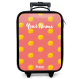 Sunny situation koraal Kinderkoffer - Zwart klein -zzz_website3d