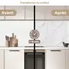 Wit - Marmer - Goud - Luxueus keuken achterwand 2 middel 871 -voor-na2_FR