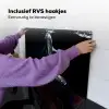 Koi - Vissen - Water - Zwart Inductie beschemer met haakjes klein -ky-ophangen-nl