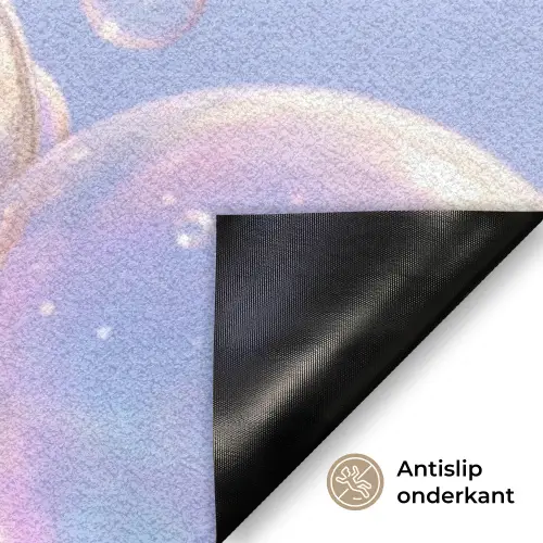 Pastel - Bubbels - Dromerig Deurmat klein -antislip_NL