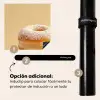 Donut - Romig - Poedersuiker - Beige Inductie beschermer vinyl 3mm middel -zzzzzzz-induclip_ES