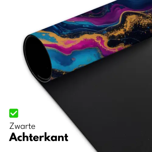 Marmer - Modern - Goud Muismat XXL klein -sfeer2
