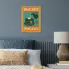 Pannenkoeken - Siroop - Illustratie - Oranje poster papier klein -sfeer2