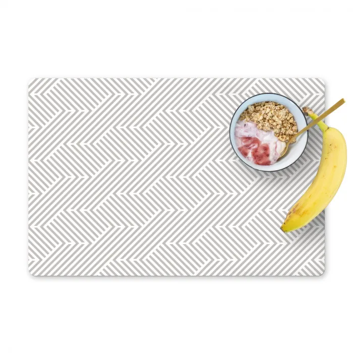 Grafisch - Patroon - Modern -  Geometrisch Placemat vinyl groot 368 -zzzproduct_Kitchenyeah-website