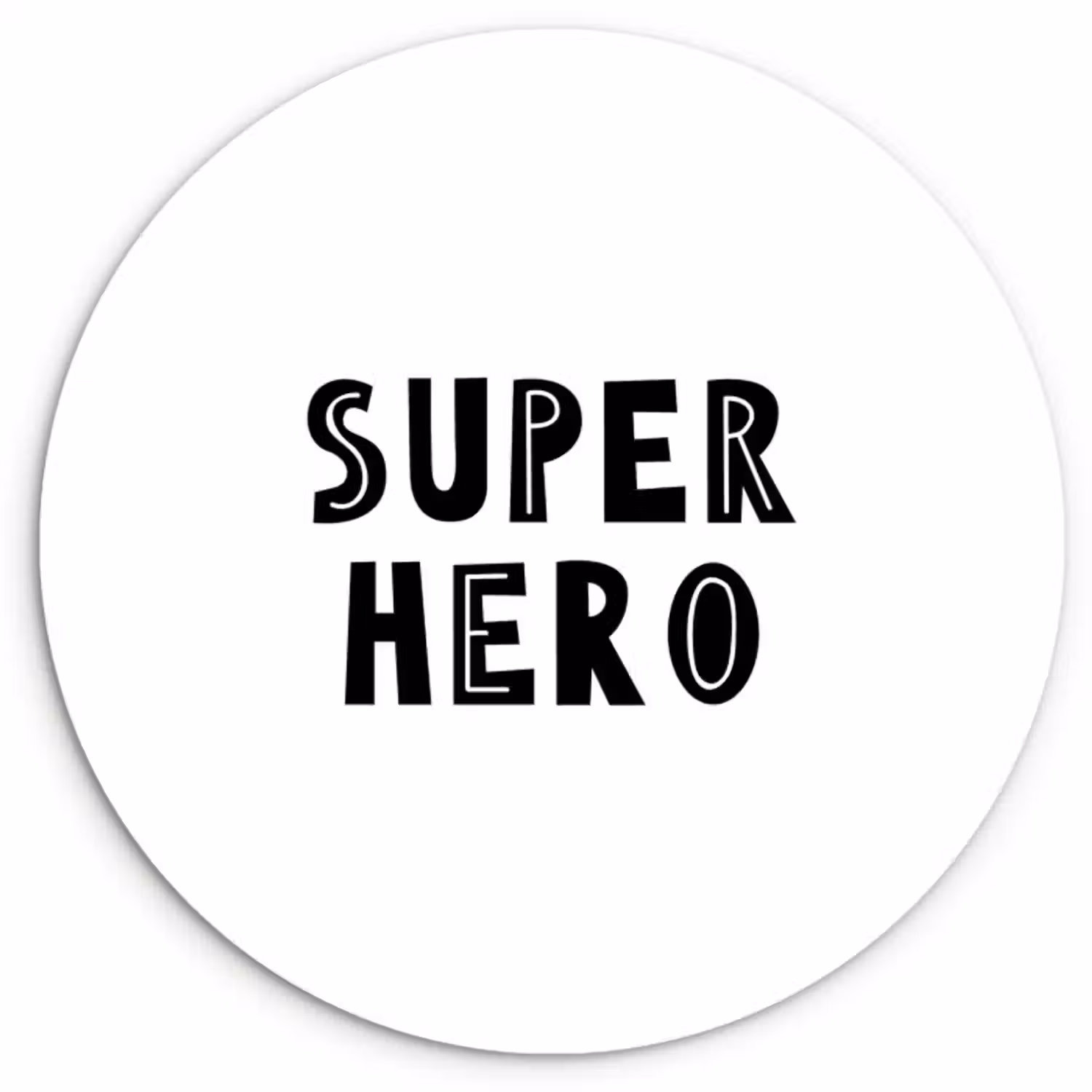 Muurcirkel - Jongens - Quotes - Super hero - Kind - Spreuken