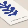 Abstract - Blauw - Kunst - Matisse fotolijst zwart zonder passe partout klein -zsfeer6