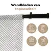 Grafisch - Patroon - Modern - Schuin Wandkleed katoen middel 269 -sfeer2