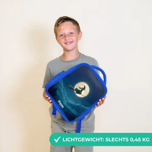Nachtelijke Vlucht over het Woud Kinderrugzak - Blauw middel -sfeer1_NL