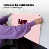 Nice - Uitroepteken - Roze Inductie beschemer met haakjes klein -ky-ophangen-de
