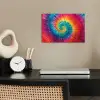 Regenboogkleuren - Tie dye - poster papier klein -sfeer1