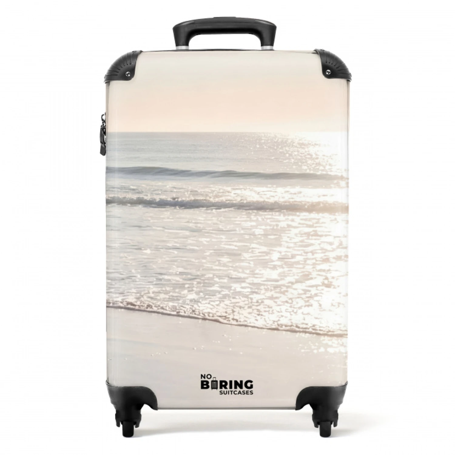 Zee - Zon - Zand NBS - Handbagage koffer - Volwassenen Unisex middel -productfoto_recht