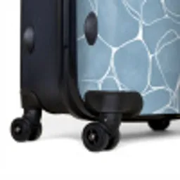 Organisch - Patroon - Blauw NBS - Large koffer - Volwassenen Unisex groot -product2