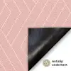 Zalmroze - Strepen - Patroon Deurmat klein 898 -antislip_NL