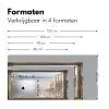 Doorkijk - Strand - Duinen - Pad - Landschap Muismat XXL klein -sfeer5