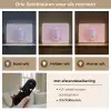 Kever - Metallic - Lichteffect - Roze Light Box met batterij (Wandlamp) middel -USP_lichtkleurNL