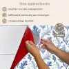 Frans - Citroen - Bladeren  - Blauw keuken achterwand spatscherm klein 900 -spatscherm_NL