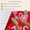 Patroon - Hartjes - Roze - Valentijn keuken achterwand spatscherm klein -spatscherm_NL