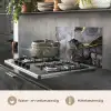 Marmer - Abstract - Goud - Grijs keuken achterwand spatscherm klein -usp_NL