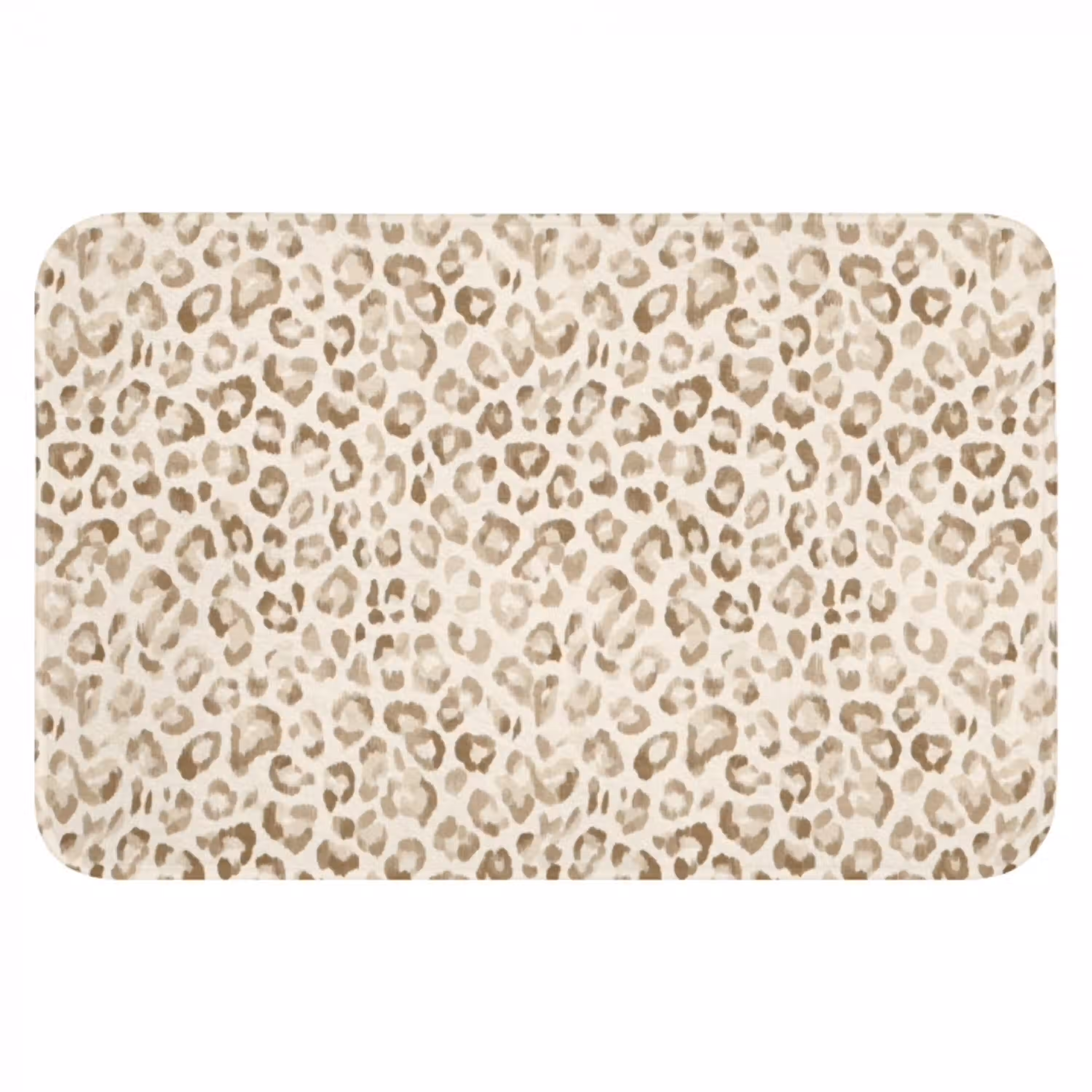 Luipaard - Klassiek - Beige WCmat klein 1009 -3d