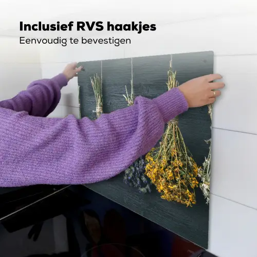 Droogbloemen - Bloemen - Boeket - Stilleven - Touw - Bundel Inductie beschemer met haakjes middel -ky-ophangen-nl