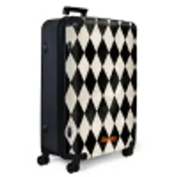 Klassiek - Patroon - Zwart NBS - Large koffer - Volwassenen Unisex groot -product1