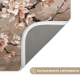 Bloesem - Takken - Schilderij - Beige - Serene Badmat klein -USP_AntislipDE