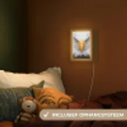 Amerikaans - Zeearend - Portret - Geel Light Box met kabel (Kinderlampje) klein -sfeer5_kind
