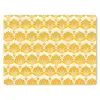 Patroon - Motief - Geel muismat rubber klein 262 -3d