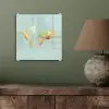 Wereldkaart - Realistisch - Blauw plexiglas 5mm klein -sfeer3