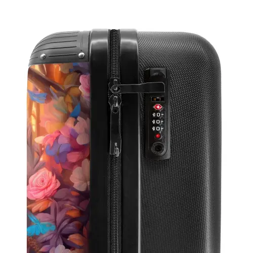 Bloesem boshert Koffer - NBS - Handbagage middel -slot