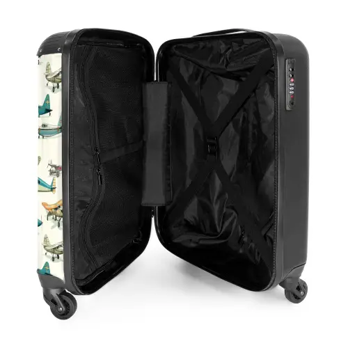 Vliegtuigsquadron NBS - Handbagage koffer - Unisex middel -binnenkant