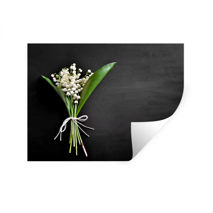 bloemen-5-1-1 Muursticker klein -3d
