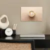 Koffie - Melkschuim - Lach - Beige poster papier klein -sfeer1