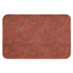 Oosters - Bloemen - Terracotta Badmat klein 997 -3d