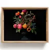 Tulpen - Bessen - Boeket - Vaas Dienblad Rechthoek middel -z3d_shopping