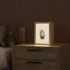 Knuffelbeer - Oranje bloemen - Vriendelijk Light Box met kabel klein -sfeer1_kind