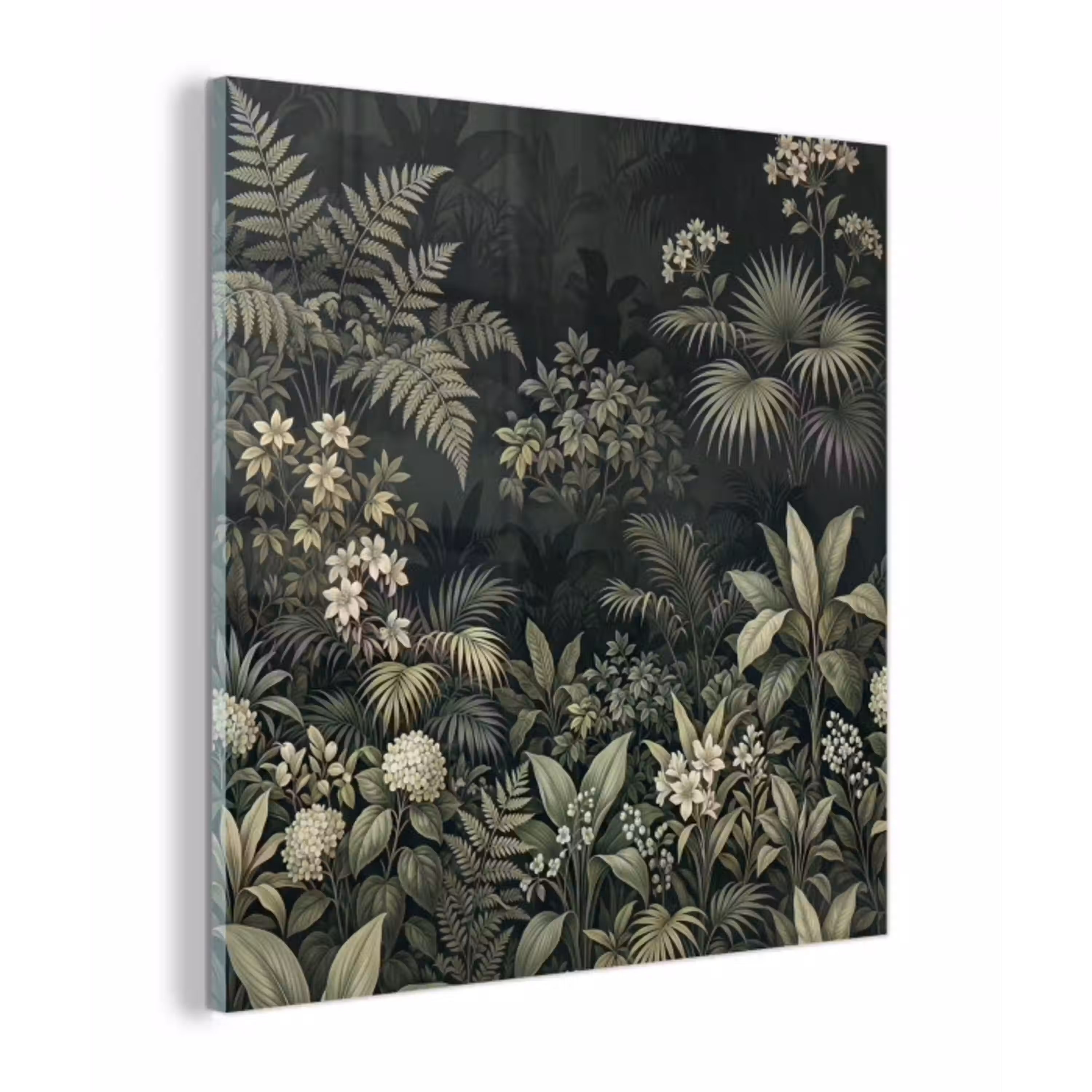 Jungle - Bladeren - Botanisch - Groen plexiglas 5mm klein -z3d