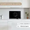 Panter - Dieren - Zwart - Ogen keuken achterwand spatscherm klein -sfeer4_FR