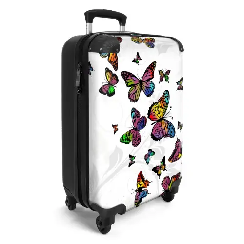 Vlinderstorm Koffer - NBS - Handbagage middel -productfoto_3d